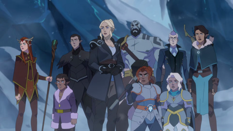 Les Vox Machina à Draconia pour l'épisode 03 de la saison 3